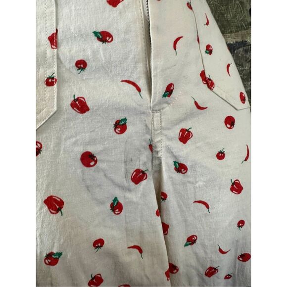 Anthropologie The Colette Cropped Wide-Leg Trousers by Maeve: Printed Linen Edit - Picture 7 of 10